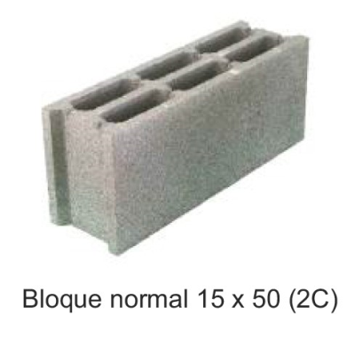 BLOQUE 15X20X50 EIROS 2C